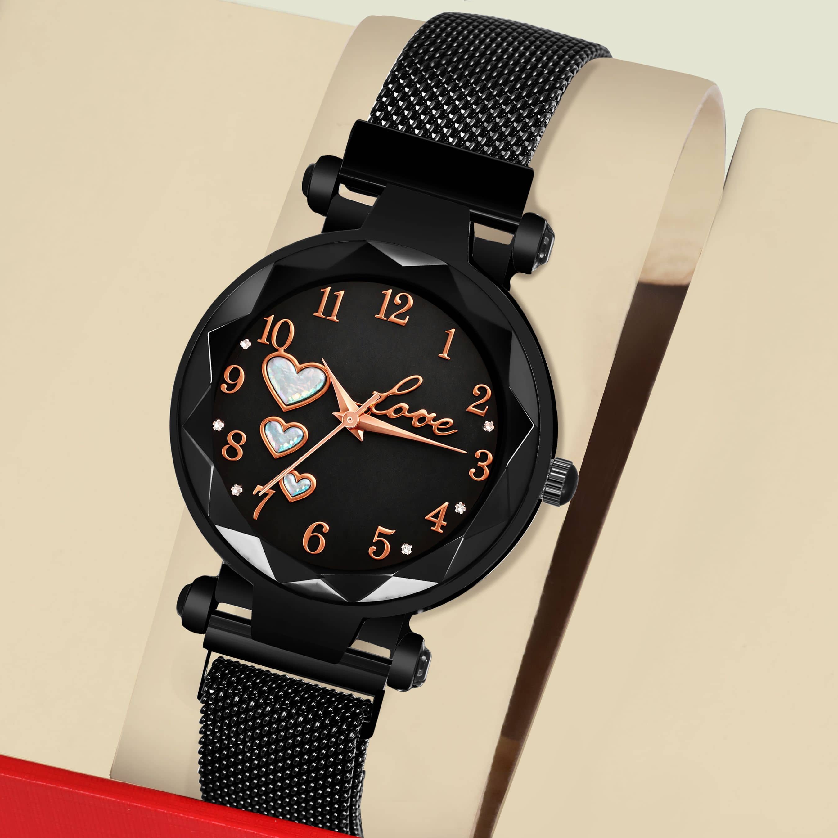 MIVAAN Multicolor Stainless Steel Analog Womens Watch