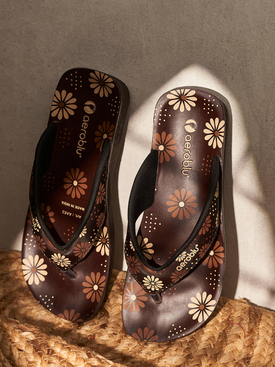 Aeroblu Footwear AEAAE2 Copper Women's Open Toe Flats