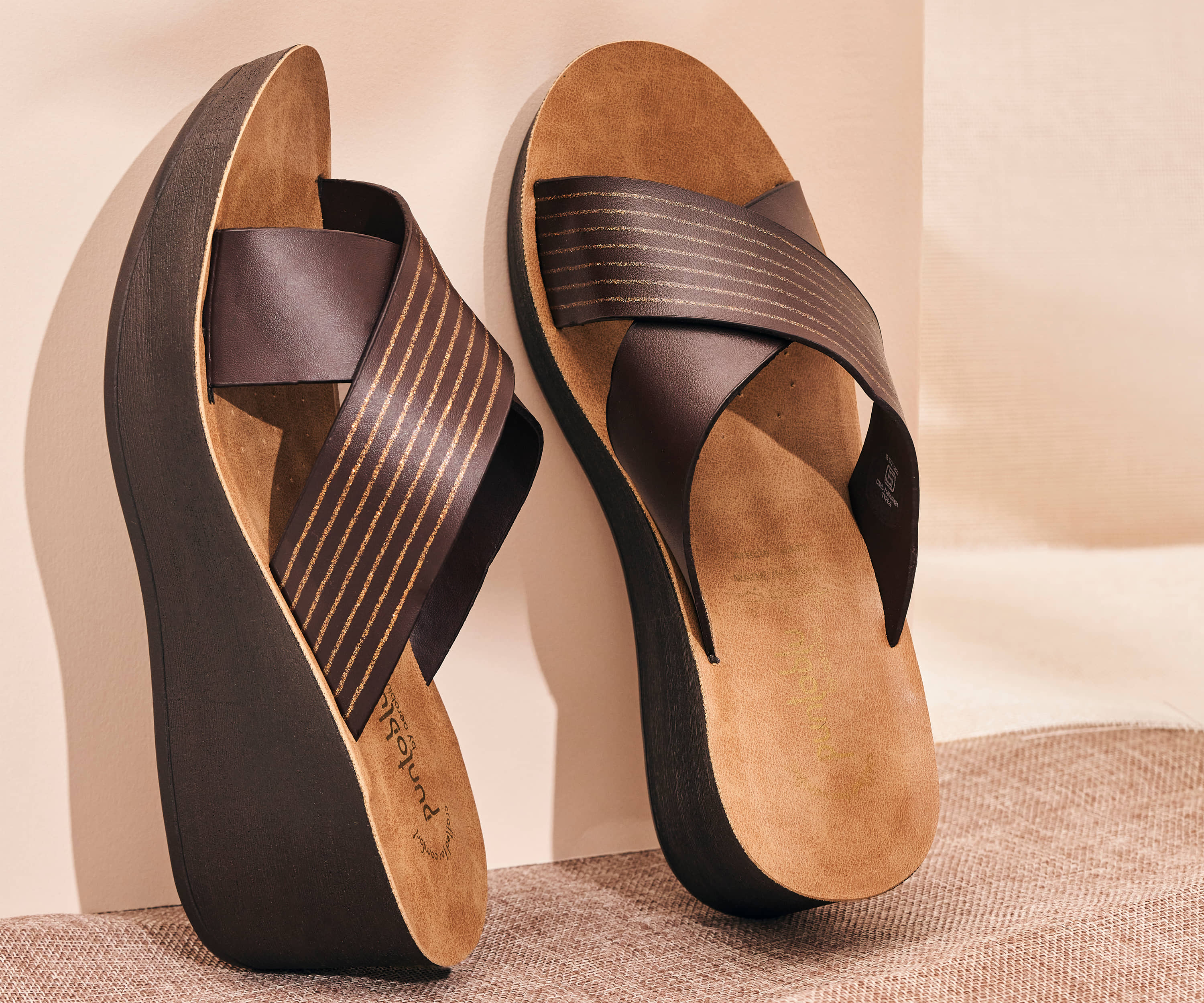 Puntoblu Black Women's Slip On Heels - Heels | Buy online on ZillyBuy
