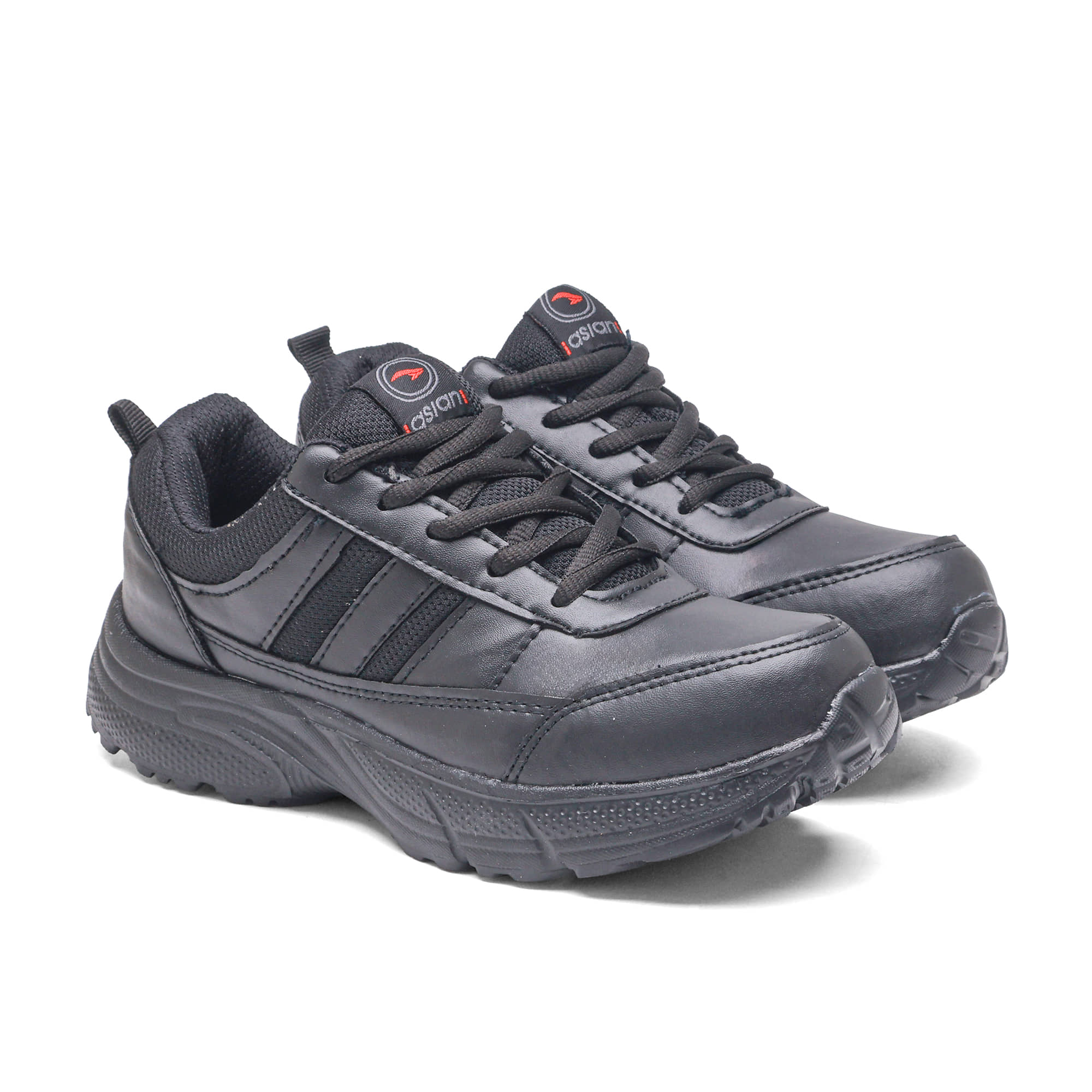ASIAN EXPO-31 LACE Black Boy's School Shoes - Formal Shoes | Buy online on ZillyBuy