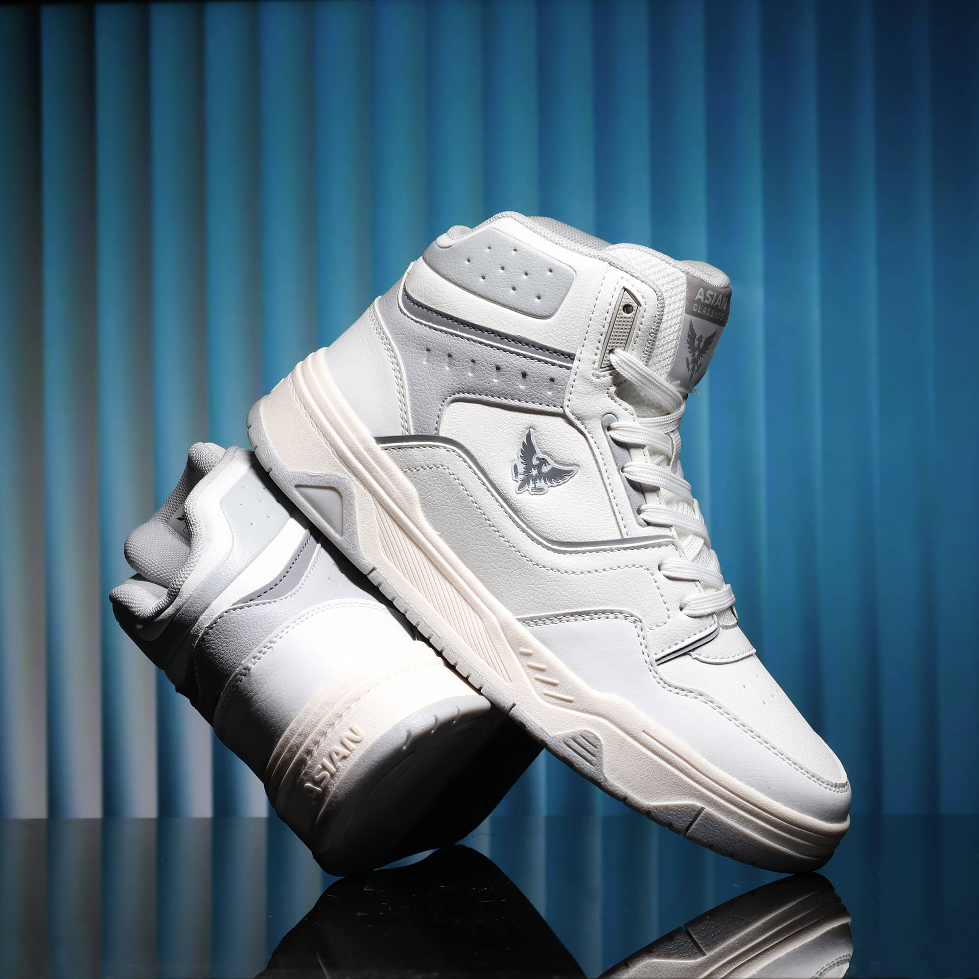 ASIAN MOJO-54 Light Grey Men's Sneakers - Casual Shoes | Buy online on ZillyBuy