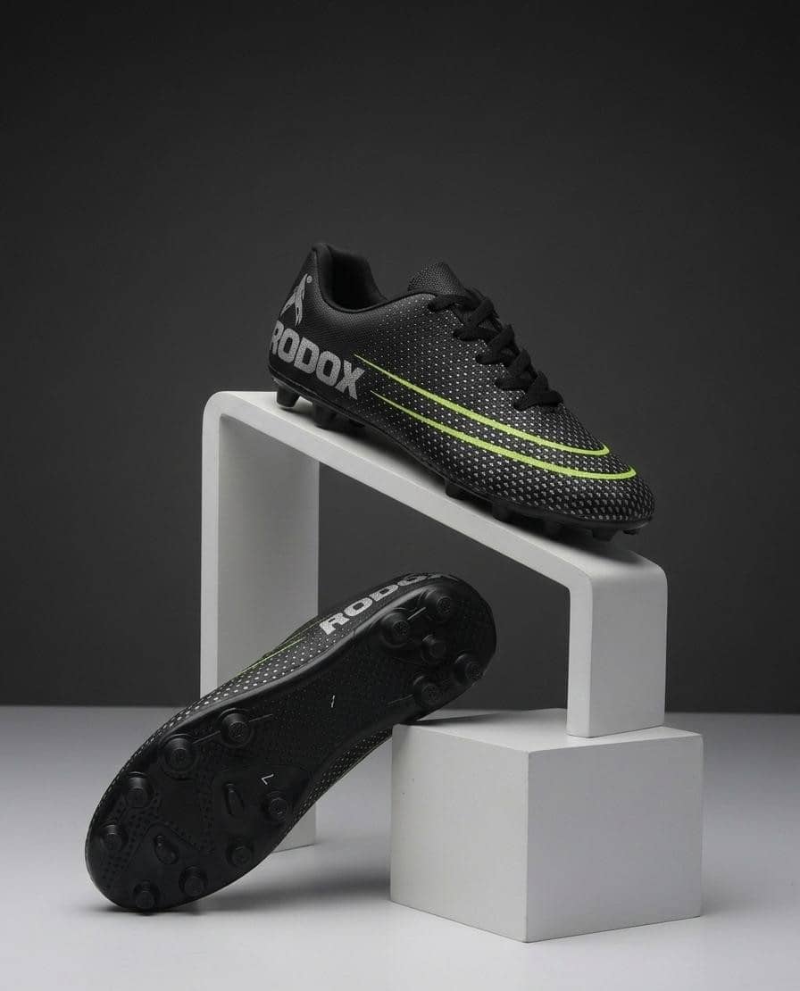 RODOX TURBO Black Football Shoes - Sports Shoes | Buy online on ZillyBuy
