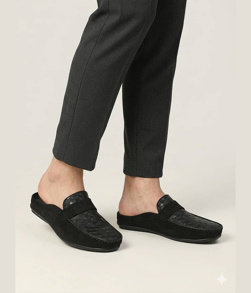 Sir Corbett SS26 Men's Casual Mules Black Men's Mules Shoes - Casual Shoes | Buy online on ZillyBuy