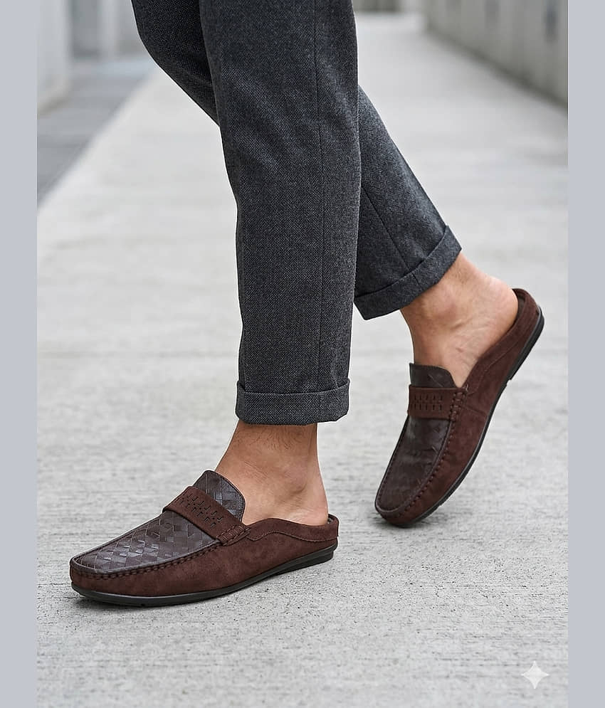 Sir Corbett SS26 Men's Casual Mules Brown Men's Mules Shoes - Casual Shoes | Buy online on ZillyBuy