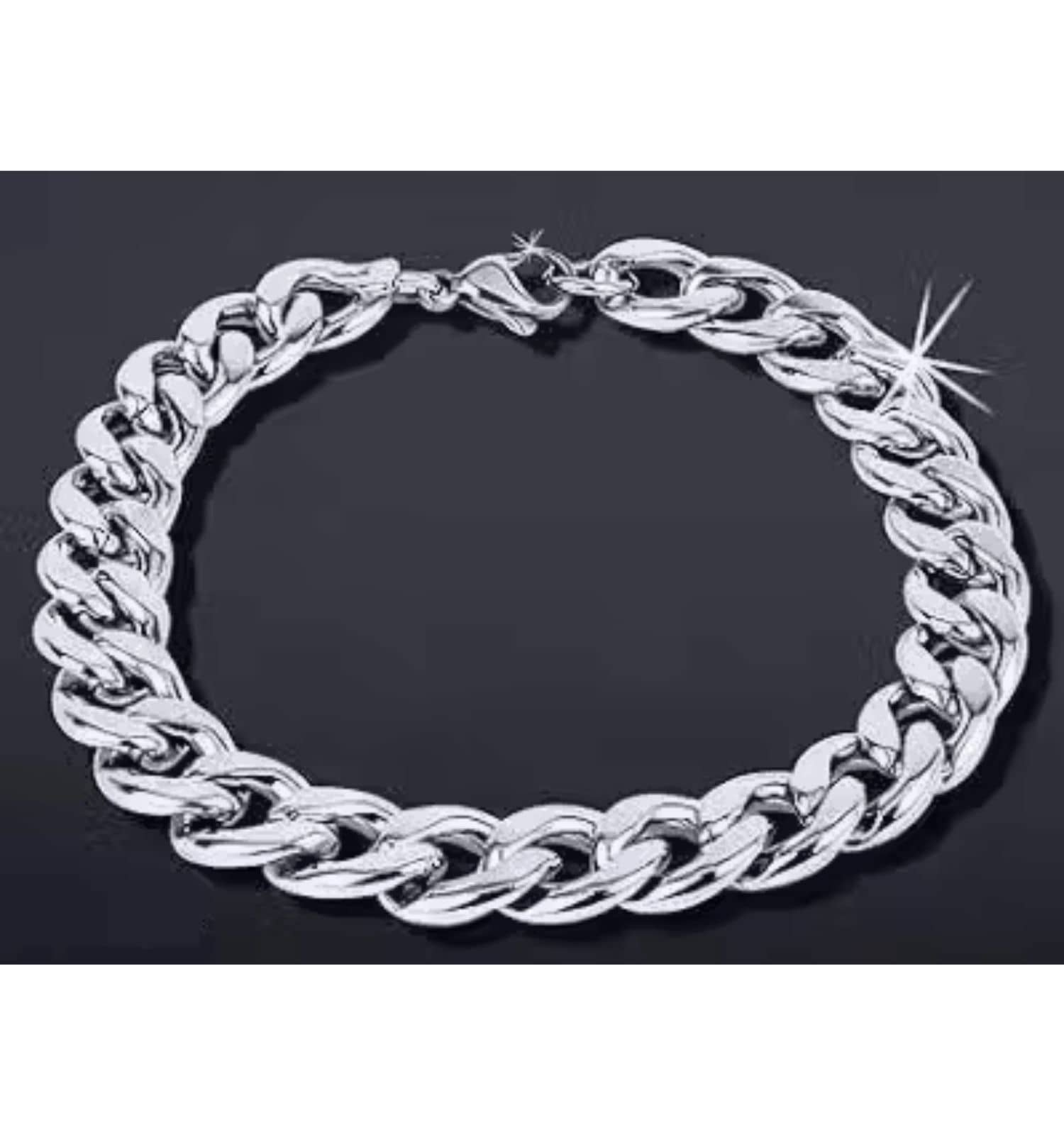 Dzinetrendz Silver Bracelet ( Pack of 1 ) - Bangles & Bracelets | Buy online on ZillyBuy