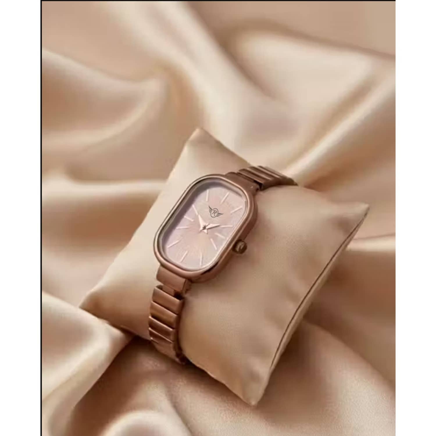 MARKRIN Brown Metal Analog Womens Watch
