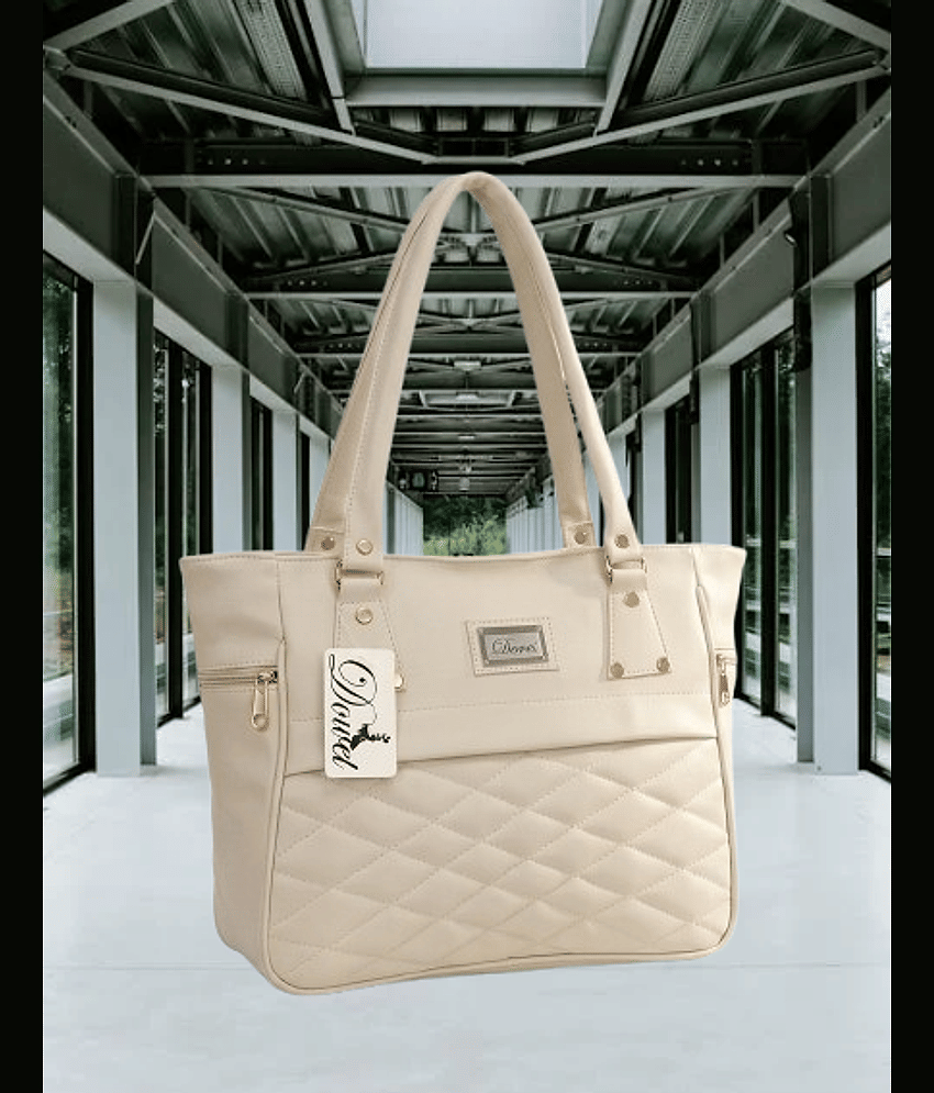 THE MONAINA CEAPT Shoulder Bag PU Set of 1 ( White ) - Handbags | Buy online on ZillyBuy