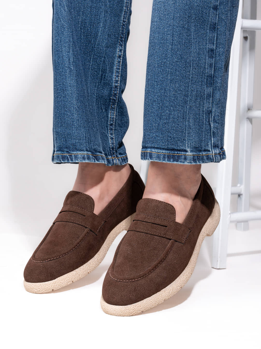 Fentacia Fentacia Men Tan Comfort Loafers Tan Men's Slip on Shoes - Formal Shoes | Buy online on ZillyBuy
