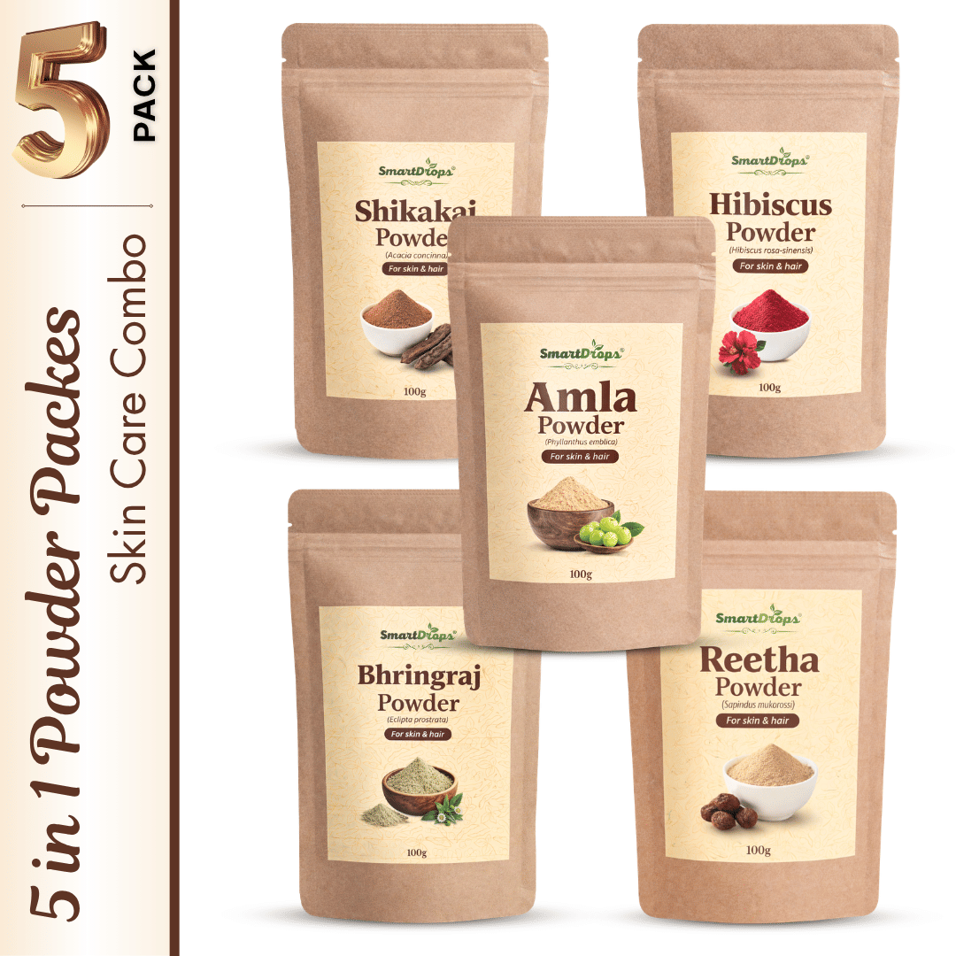 Smartdrops - Radiant Glow Face Pack for All Skin Type ( Pack of 5 )