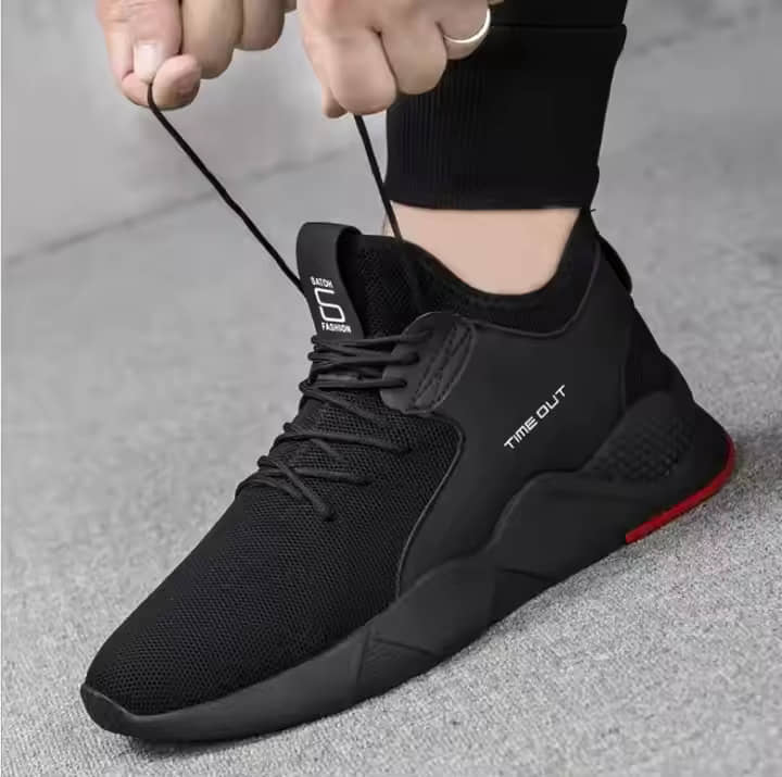 Akiko Black Men's Sneakers - Casual Shoes | Buy online on ZillyBuy