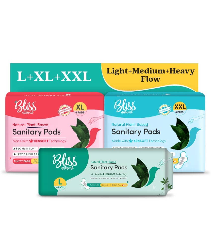 BLISSNATURAL Cottony Regular Maxi Regular Sanitary Pad