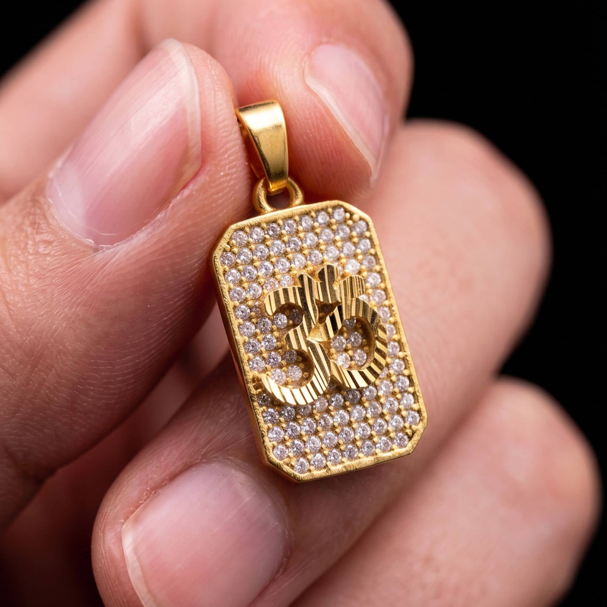 Charms Gold Pendant ( Pack of 1 )