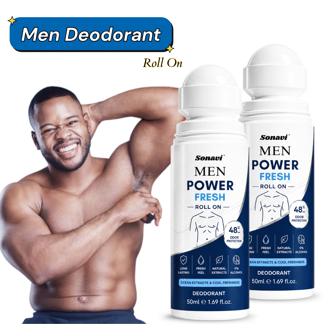 Men Power Fresh Roll On | Daily Body Fresh Feel | 100ml