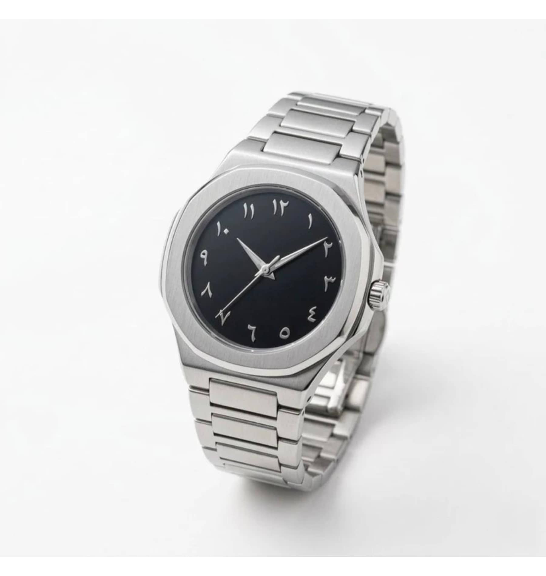 QitmirMKT Silver Plastic Analog Men's Watch