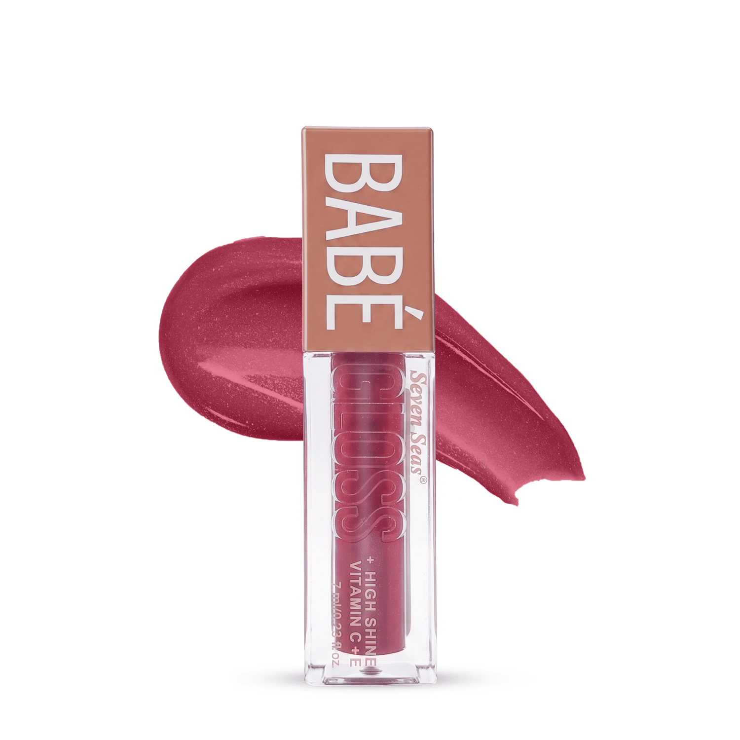 Seven Seas Pink Rose Glossy Lip Gloss 50g