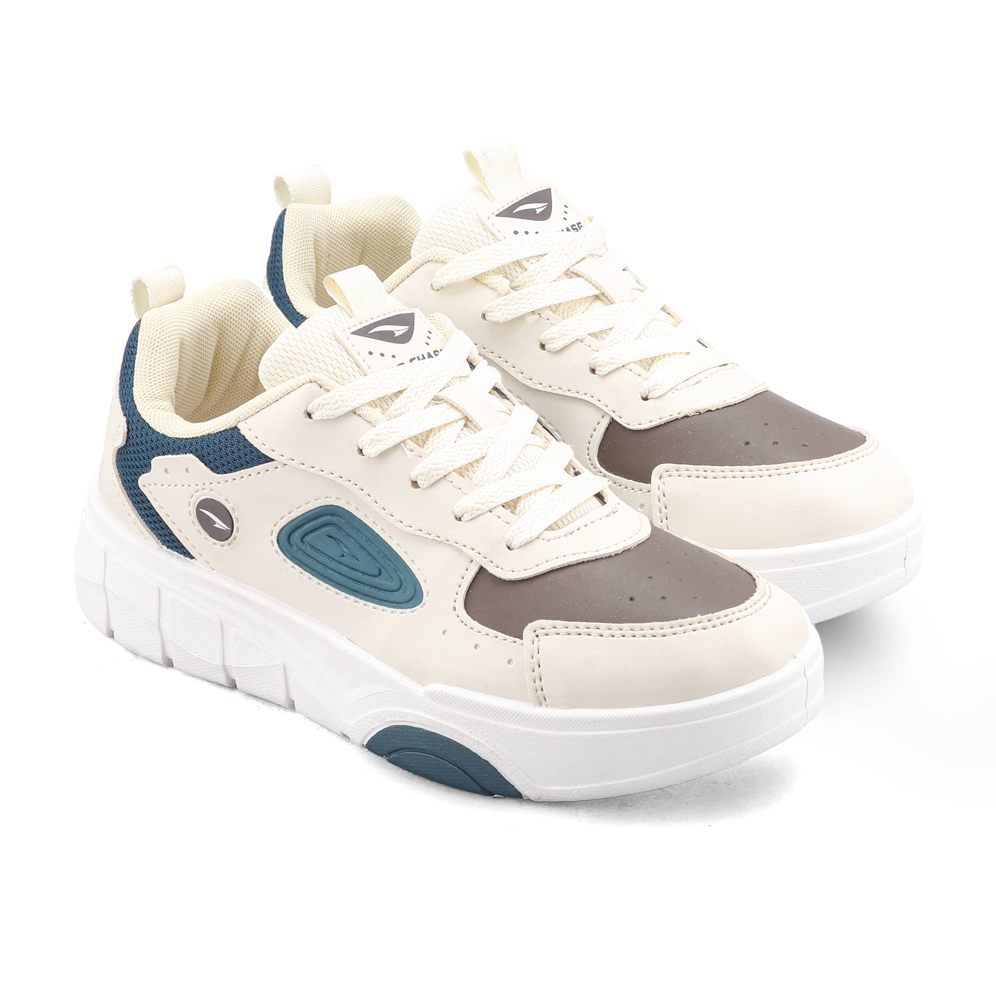 ASIAN NOVA-02cCRMGRNMOUS Cream Women's Sneakers - Casual Shoes | Buy online on ZillyBuy