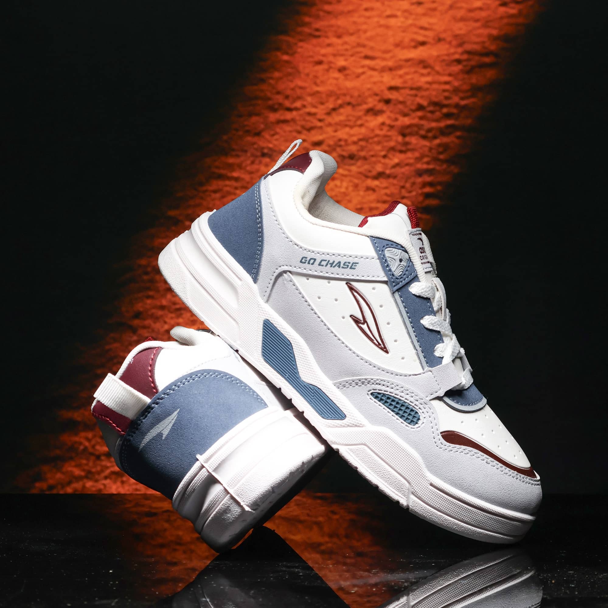 ASIAN TANGO-01 White Men's Sneakers - Casual Shoes | Buy online on ZillyBuy