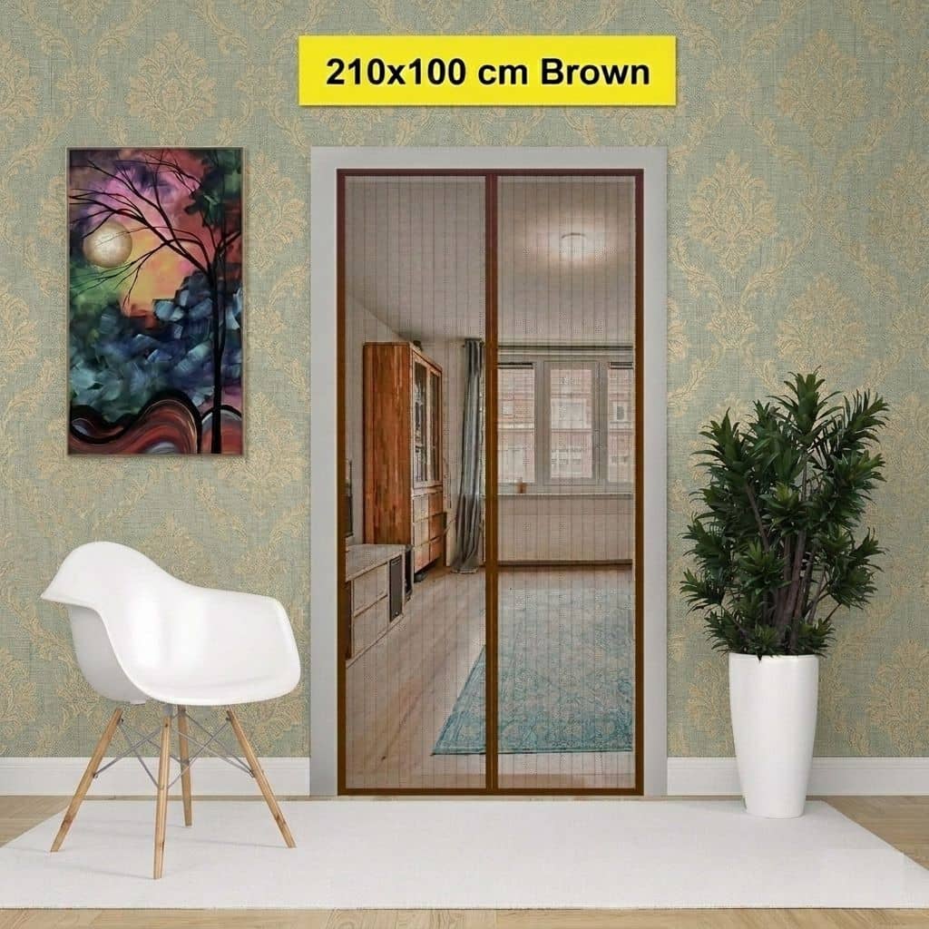 CASA FURNISHING - Brown Polyester Hanging Mosquito Net ( Pack of 1 )