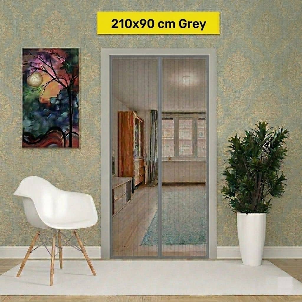 CASA FURNISHING - Gray Polyester Hanging Mosquito Net ( Pack of 1 )