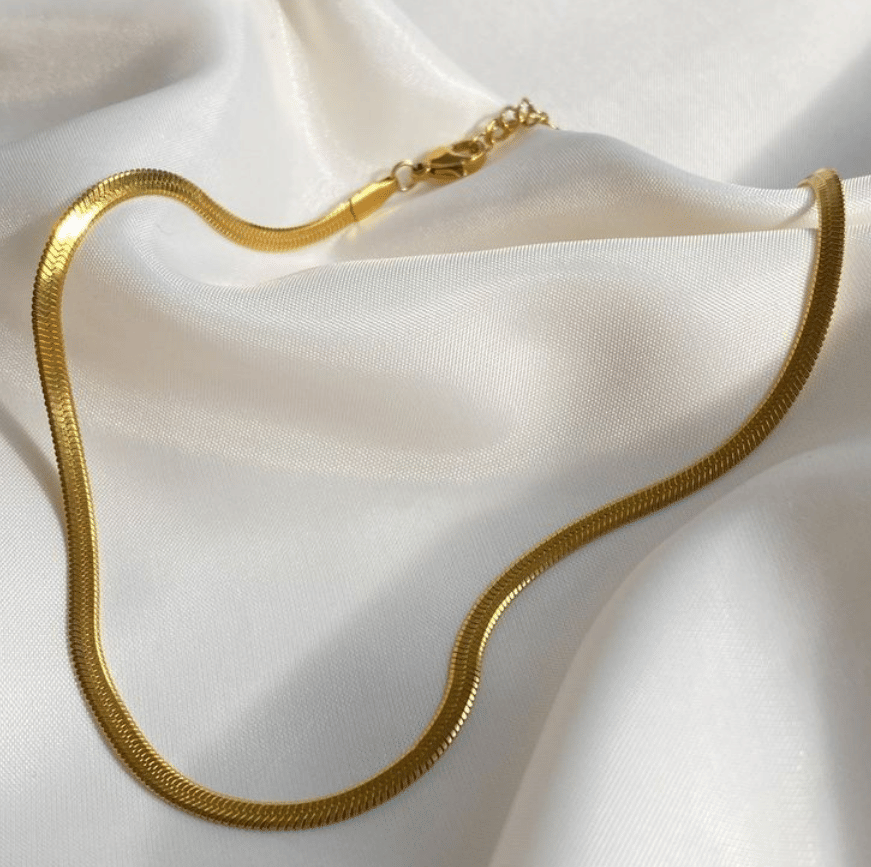 Abrexo Gold Plated Alloy Chain ( Pack of 1 )