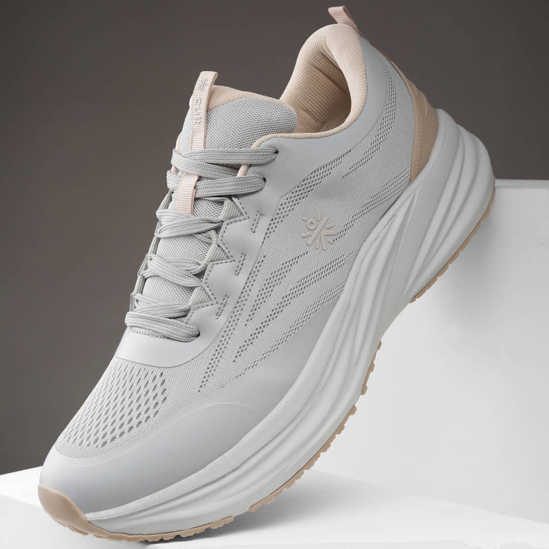 Cult PaceCore Light Grey Men's Sports Running Shoes - Sports Shoes | Buy online on ZillyBuy