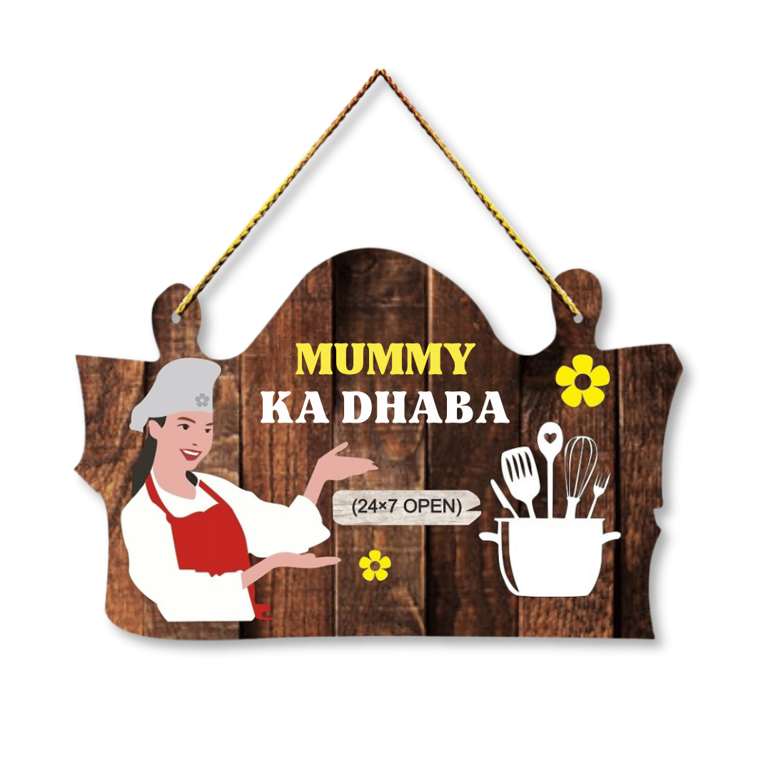 Kitchen Wall Hanging for Home Decoration Kitchen Wall Stickers Door Hanging Dining Room Decor Diwali Decoration Gift Festival Decorative Items Wall Art
