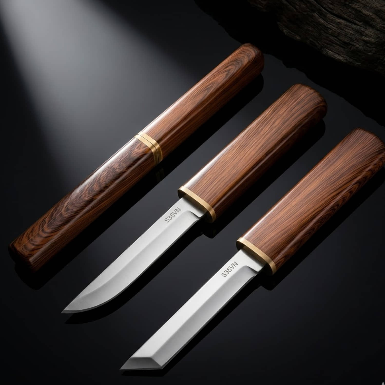 Stainless Steel Utility Knife with Protective Cover | Sharp Blade Kitchen Knife for Fruits & Vegetables | Compact Portable Knife