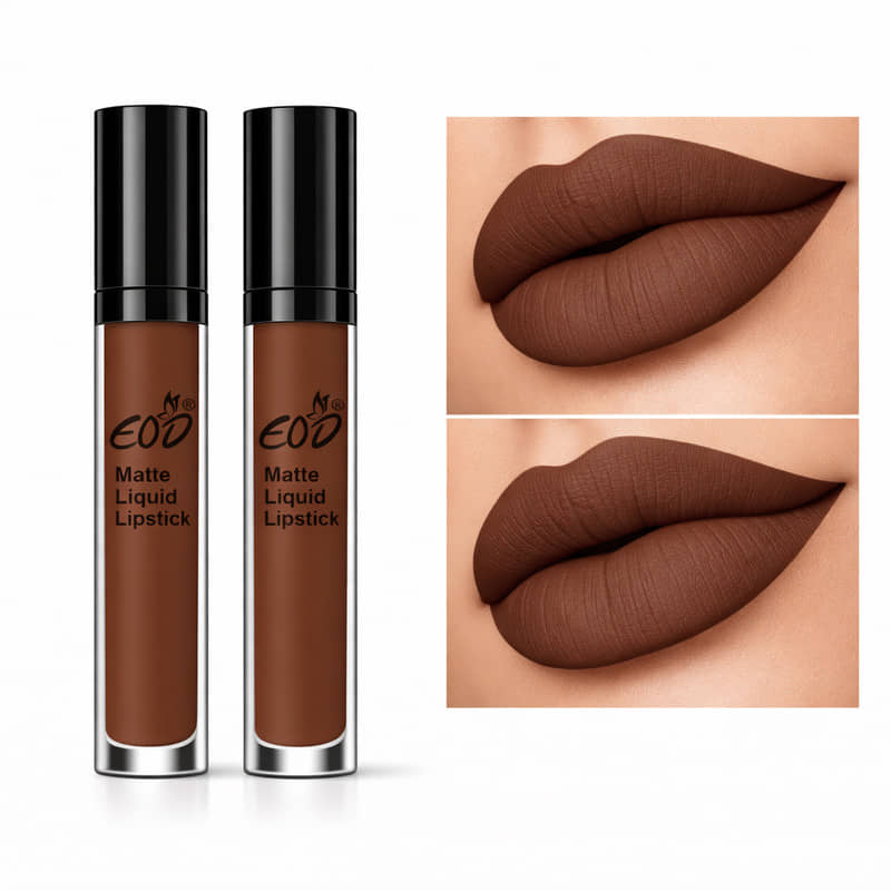 EOD Coffee Matte Smudge Free Liquid Lipstick ( Pack of 2 )
