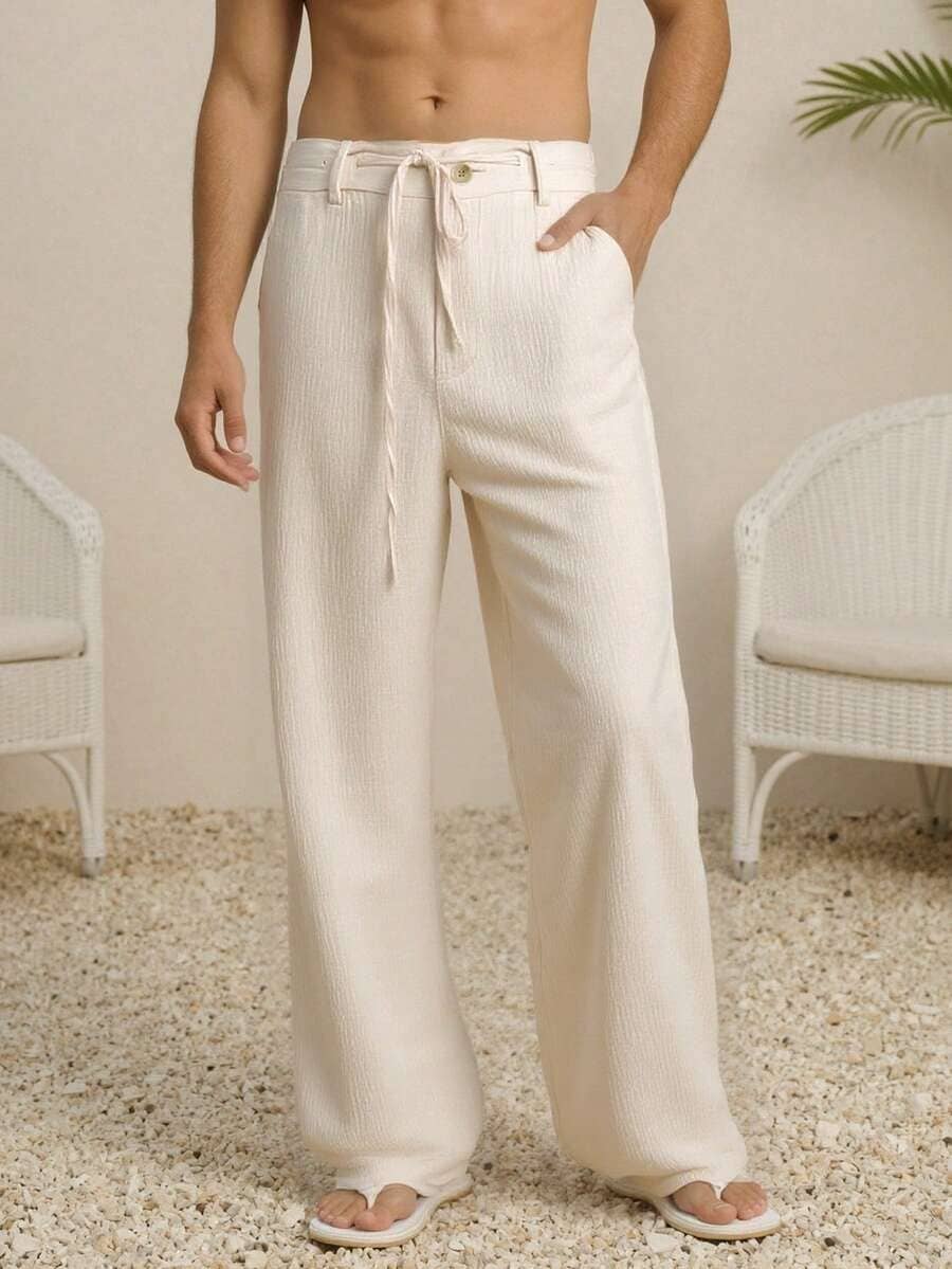 HARPITA Regular Men's Korean Pant - Off White ( Pack of 1 ) - Trousers | Buy online on ZillyBuy