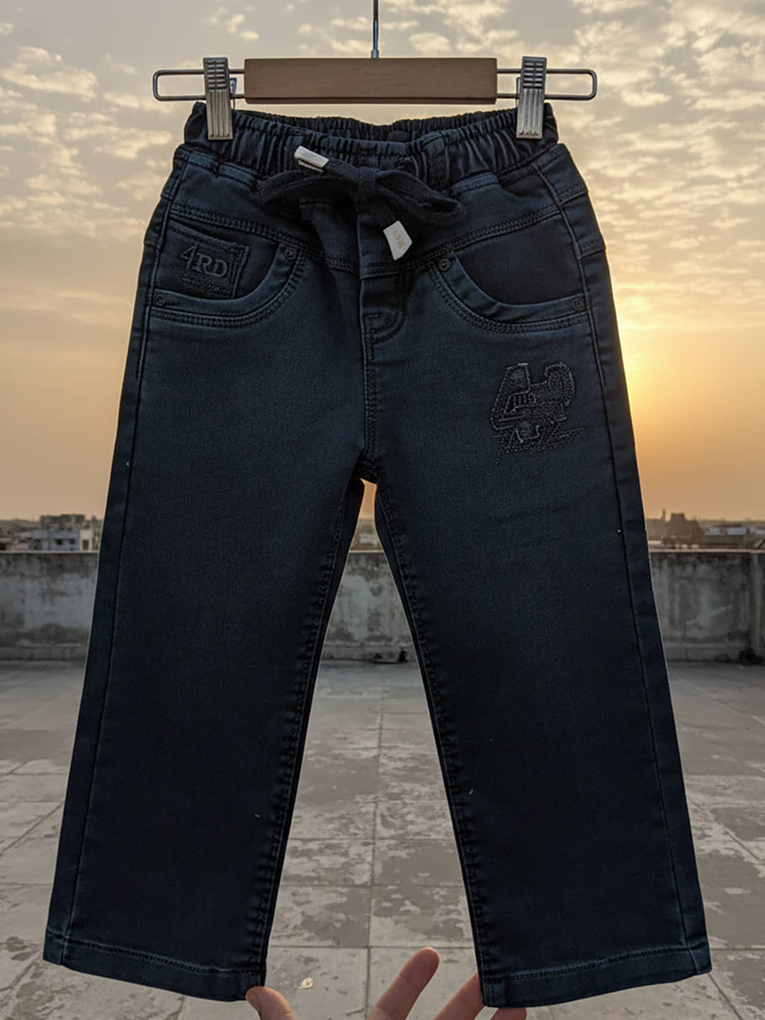 JFR Pack of 1 Boys Cotton Blend Jeans ( Grey ) - Jeans | Buy online on ZillyBuy