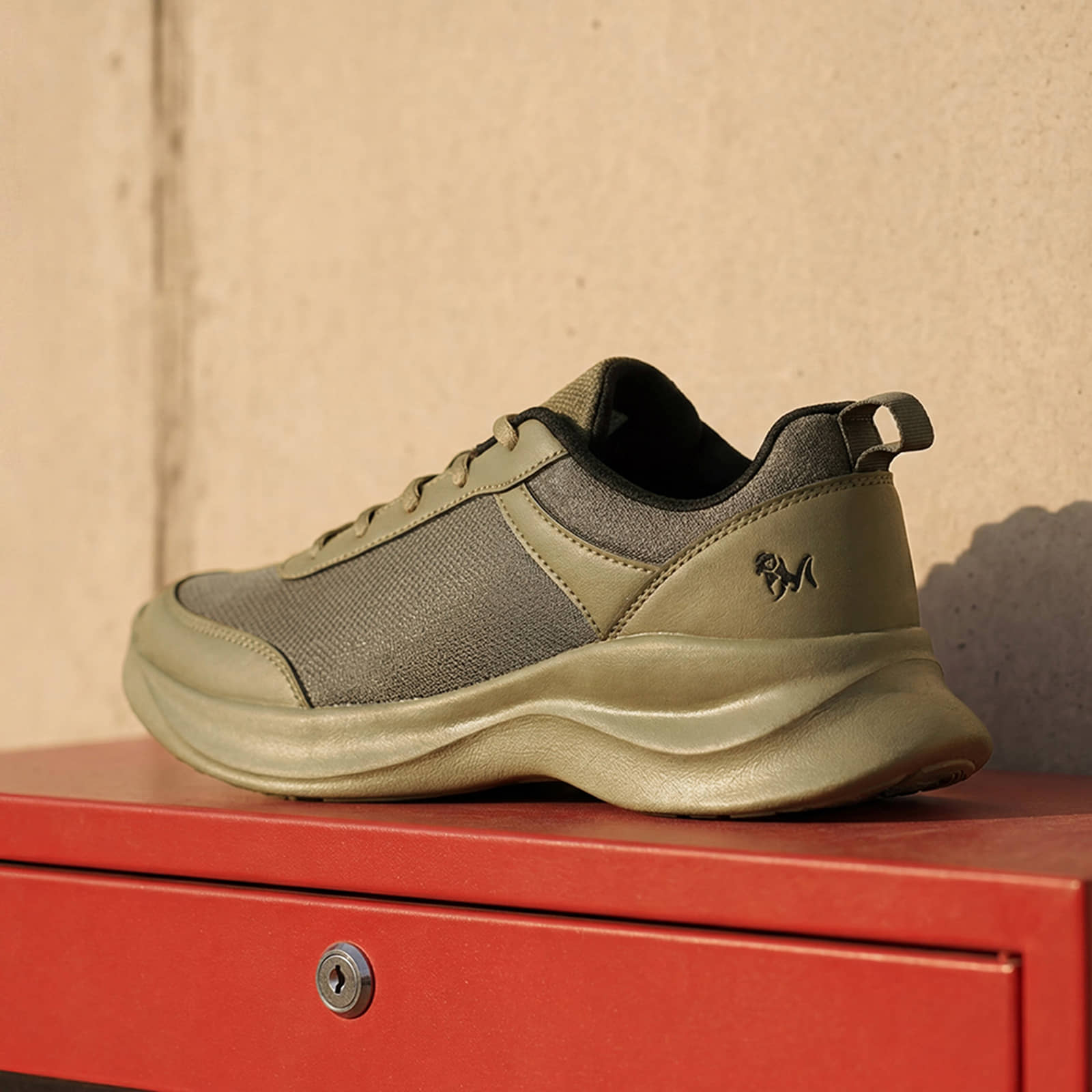 Neemans Neeman's Everyday Rise Sneakers for Men  Olive Men's Sneakers - Casual Shoes | Buy online on ZillyBuy