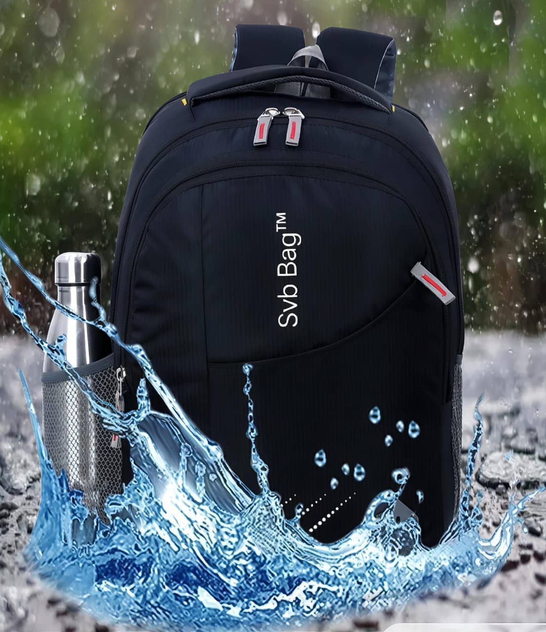 SVB BAG 30 Ltrs Polyester Backpack *For Men ( Blue ) - Handbags | Buy online on ZillyBuy