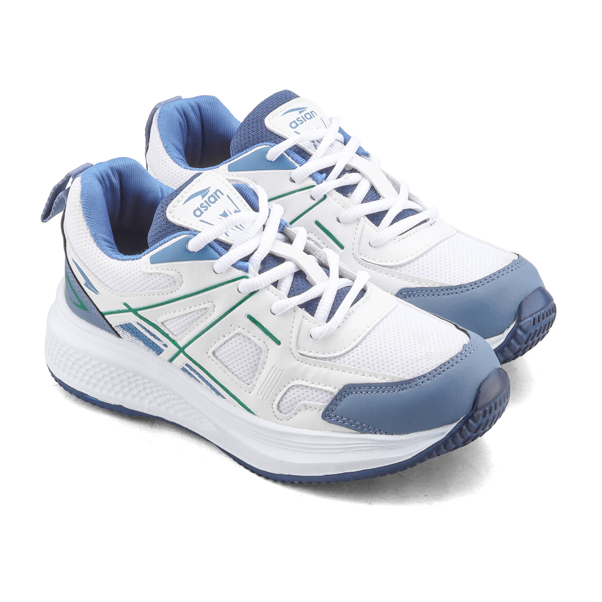 ASIAN ADVENTURE-62cWHTSLTBLUE Blue Boy's Running Shoes - Sports Shoes | Buy online on ZillyBuy