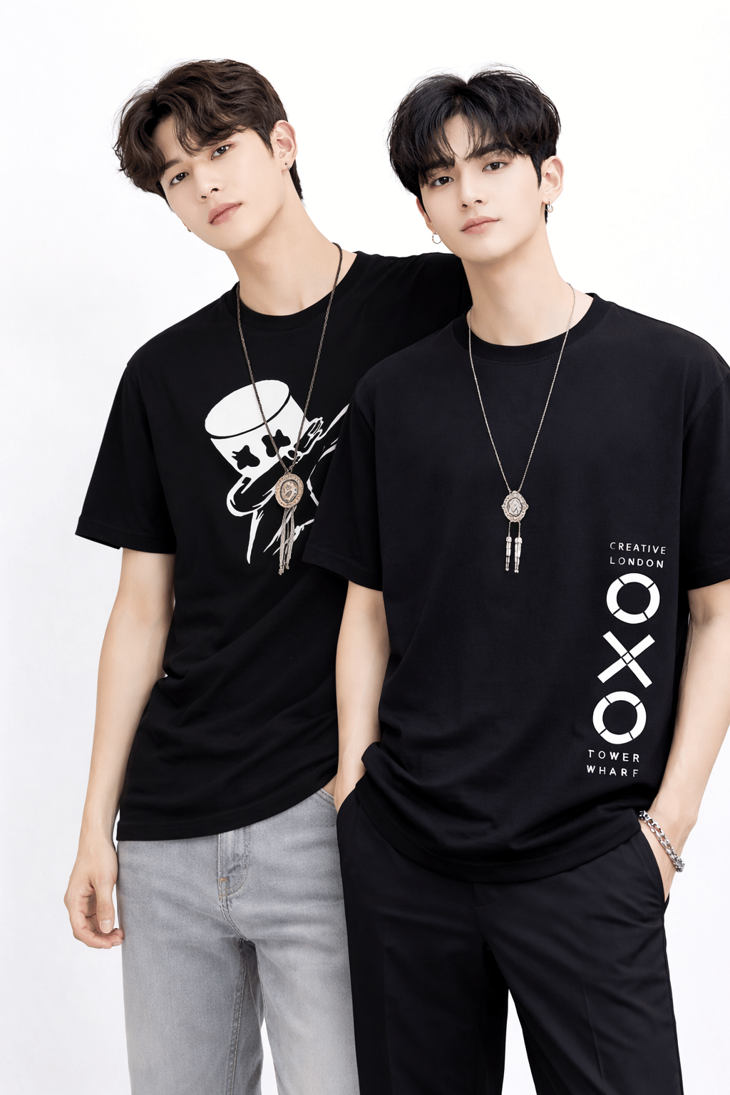 attitude start of fashion Men Polyester Regular Fit Printed T-Shirt ( Black )
