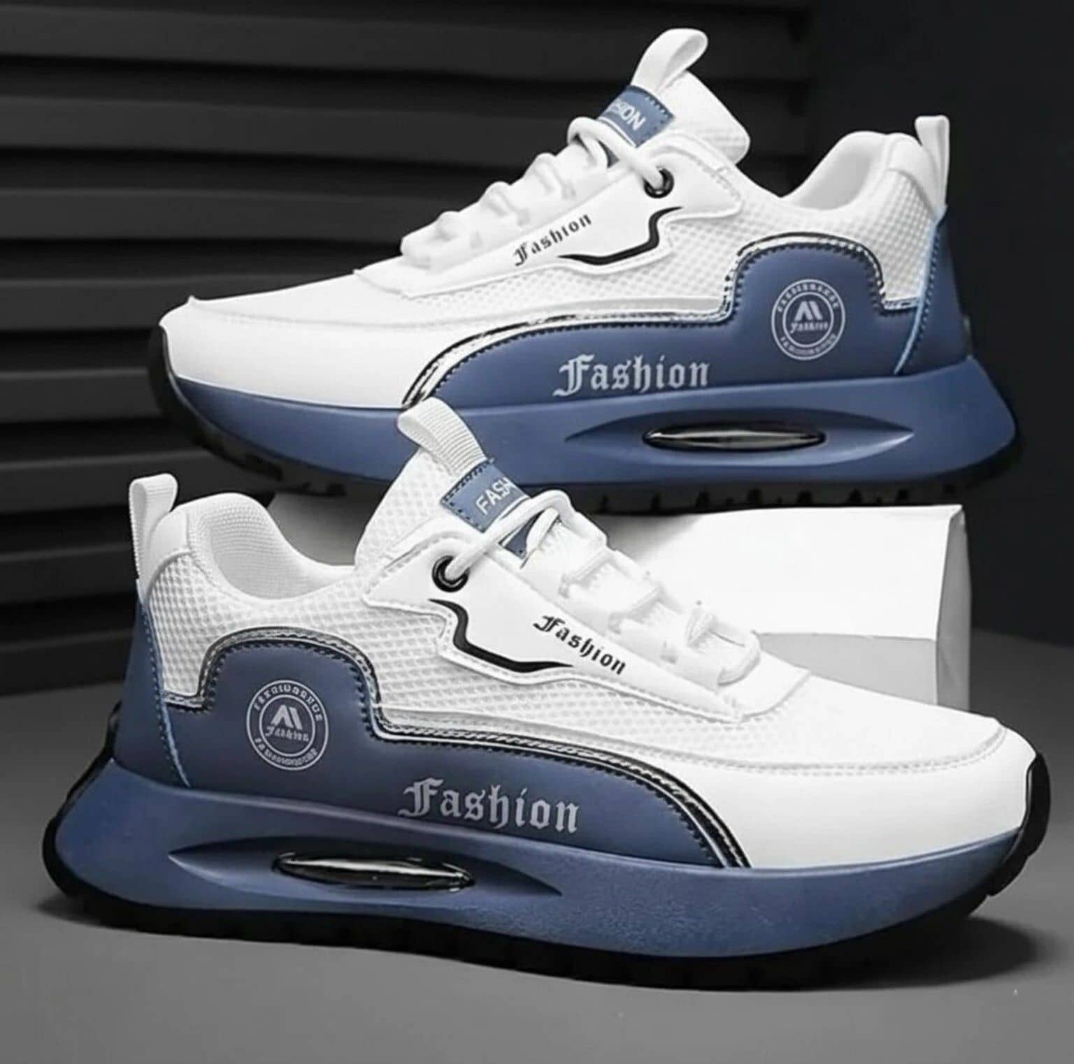 AIRBELL 09-FASHION-WHITE White Men's Sports Running Shoes - Sports Shoes | Buy online on ZillyBuy