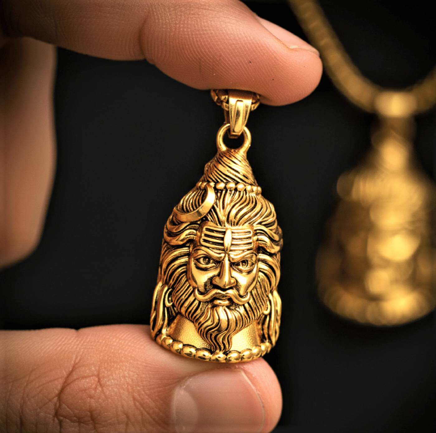 AKLINA Gold Religious Pendant With Chain ( Pack of 1 ) - Jewellery Sets | Buy online on ZillyBuy