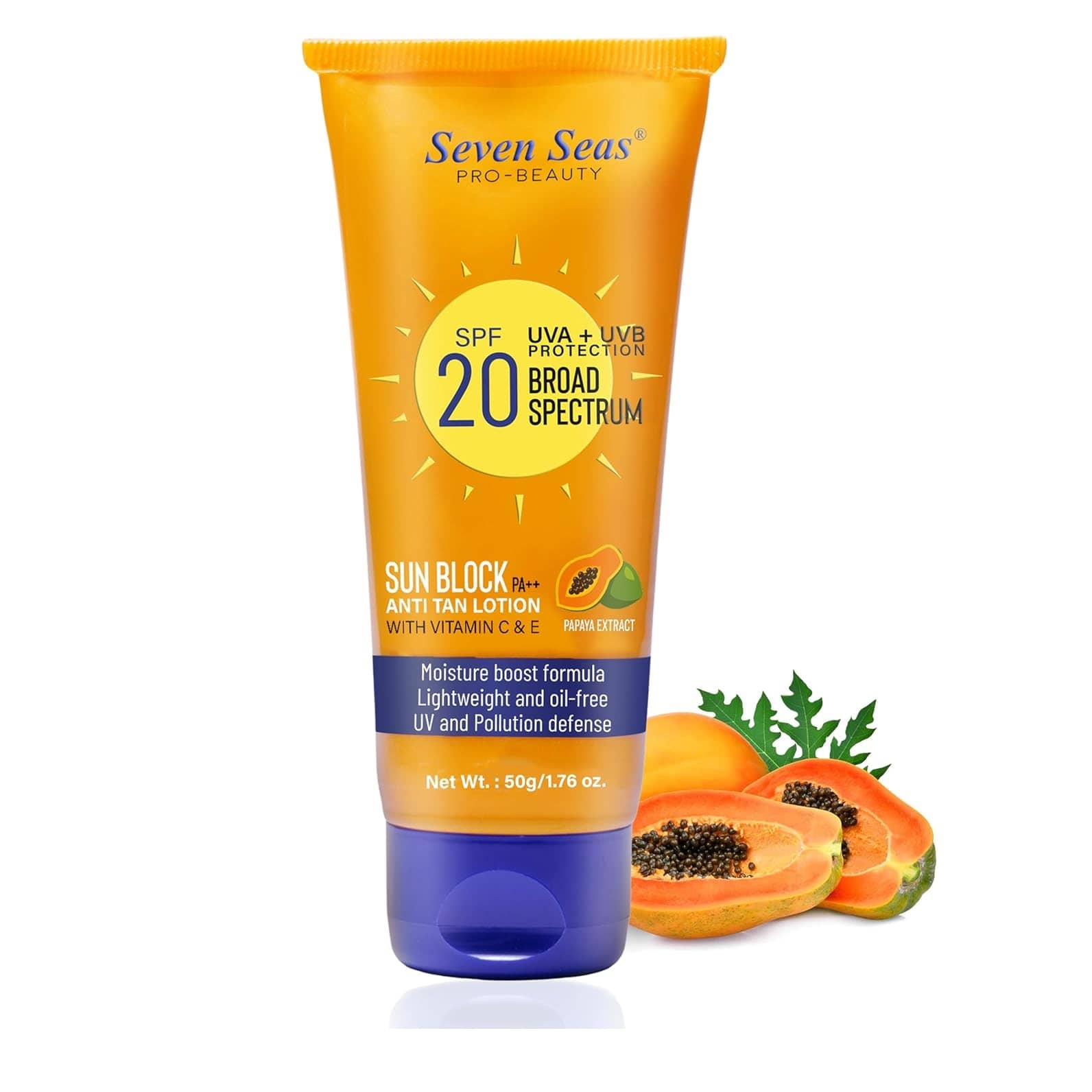 Seven Seas Sunscreen Cream For All Skin Type ( Pack of 1 )