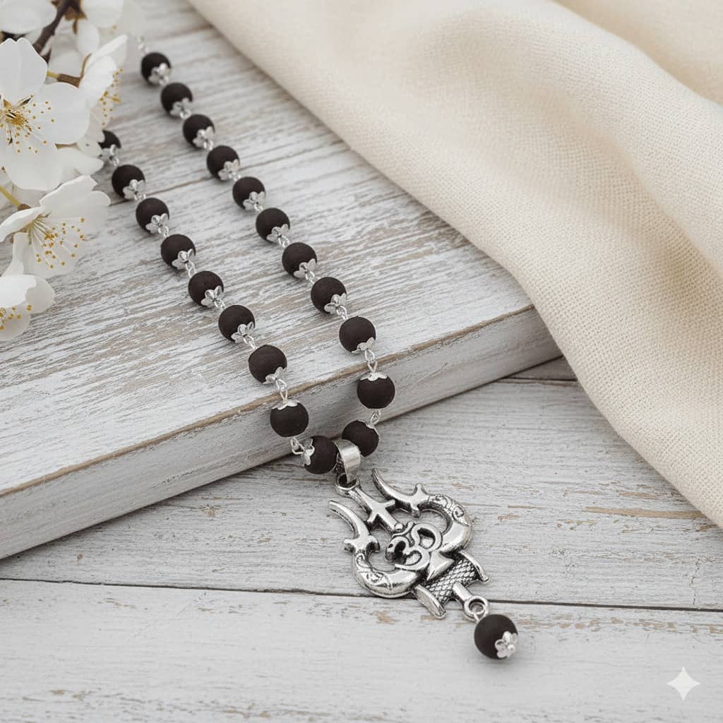 karungali mala with loket men and women fashion