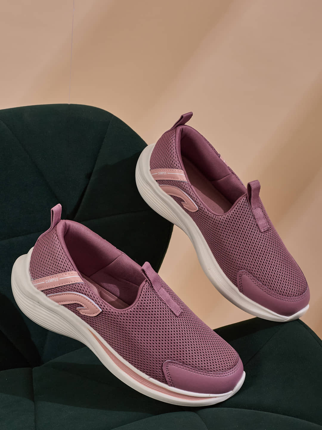 Campus - AMBLE Mauve Women's Running Shoes - Sports Shoes | Buy online on ZillyBuy