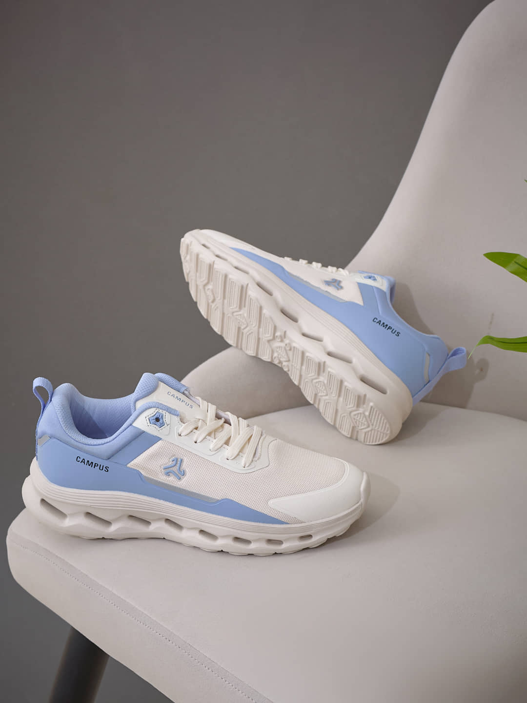 Campus - CYMBAL White 1 Women's Running Shoes - Sports Shoes | Buy online on ZillyBuy
