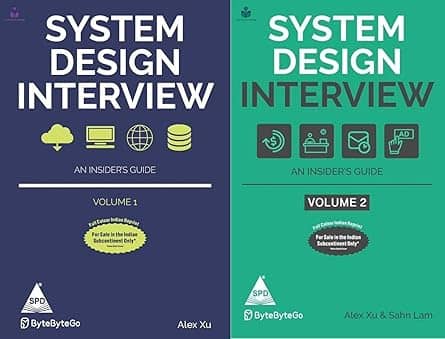 System Design Interview vol,1 & System Design Interview vol2 English Combo Pack (PaperBack)Â Paperback â 31 December 2023
