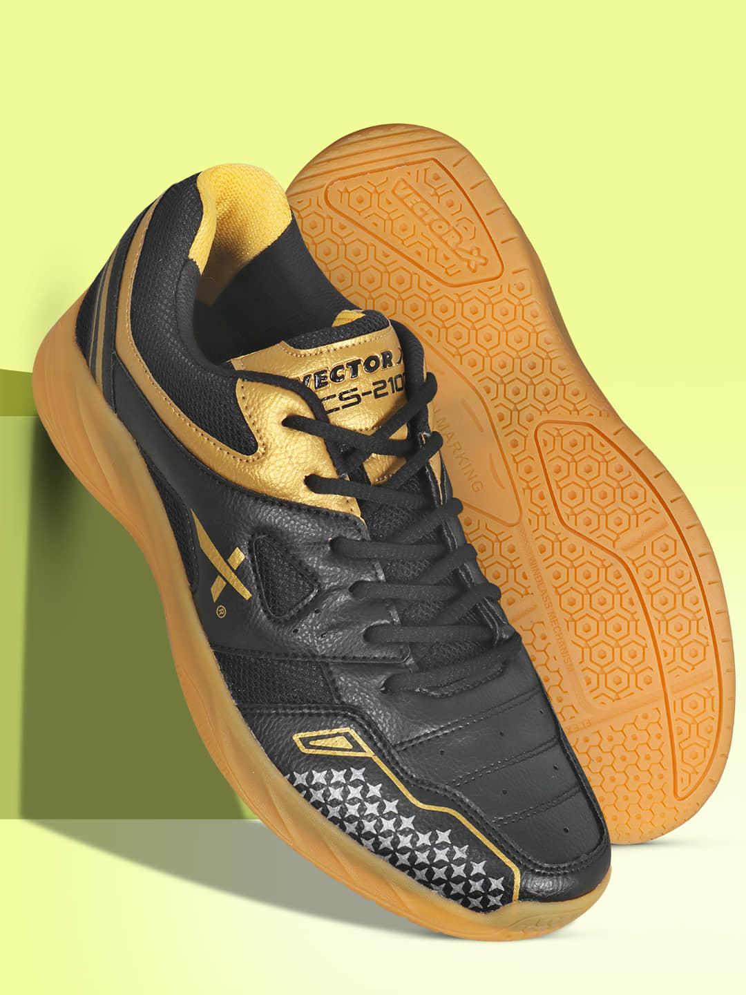 Vector X CS-2100 Non-Marking Black Male - Sports Shoes | Buy online on ZillyBuy