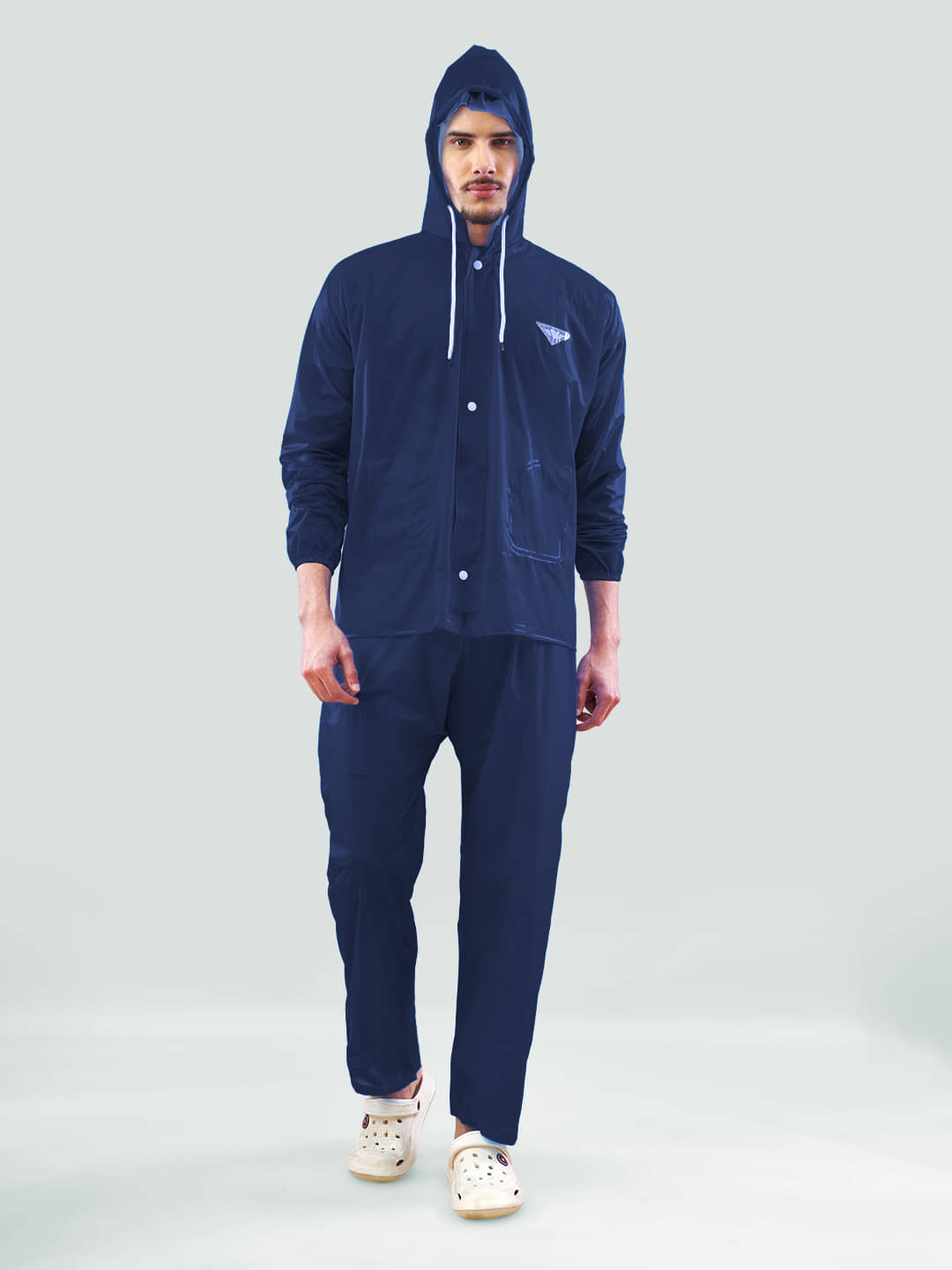 lux venus Blue PVC Men's Rain Suit Set ( Pack of 1 )