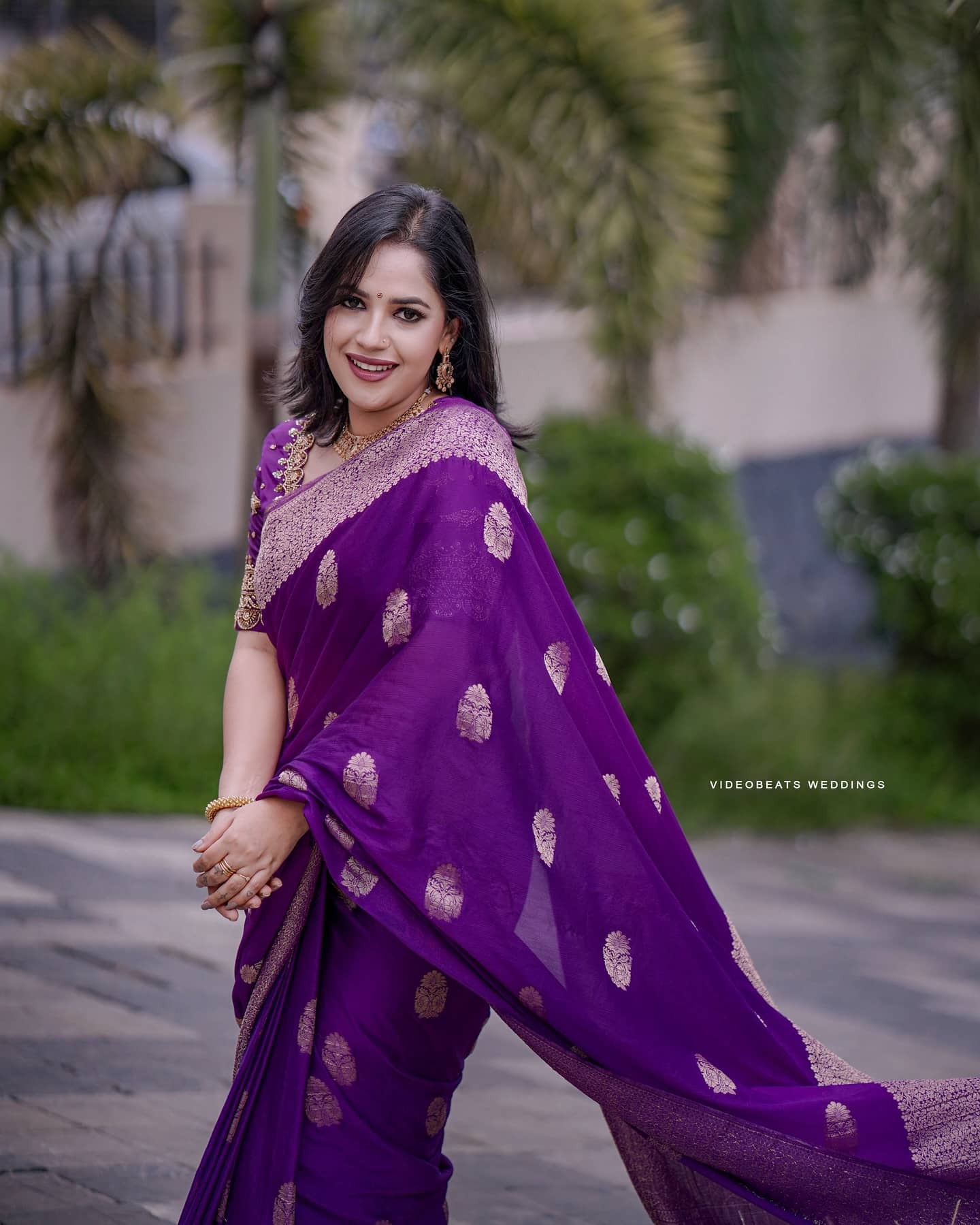 fab woven Art Silk Woven Design Banarasi saree With Unstitched Blouse Piece ( Wine ) - Sarees | Buy online on ZillyBuy