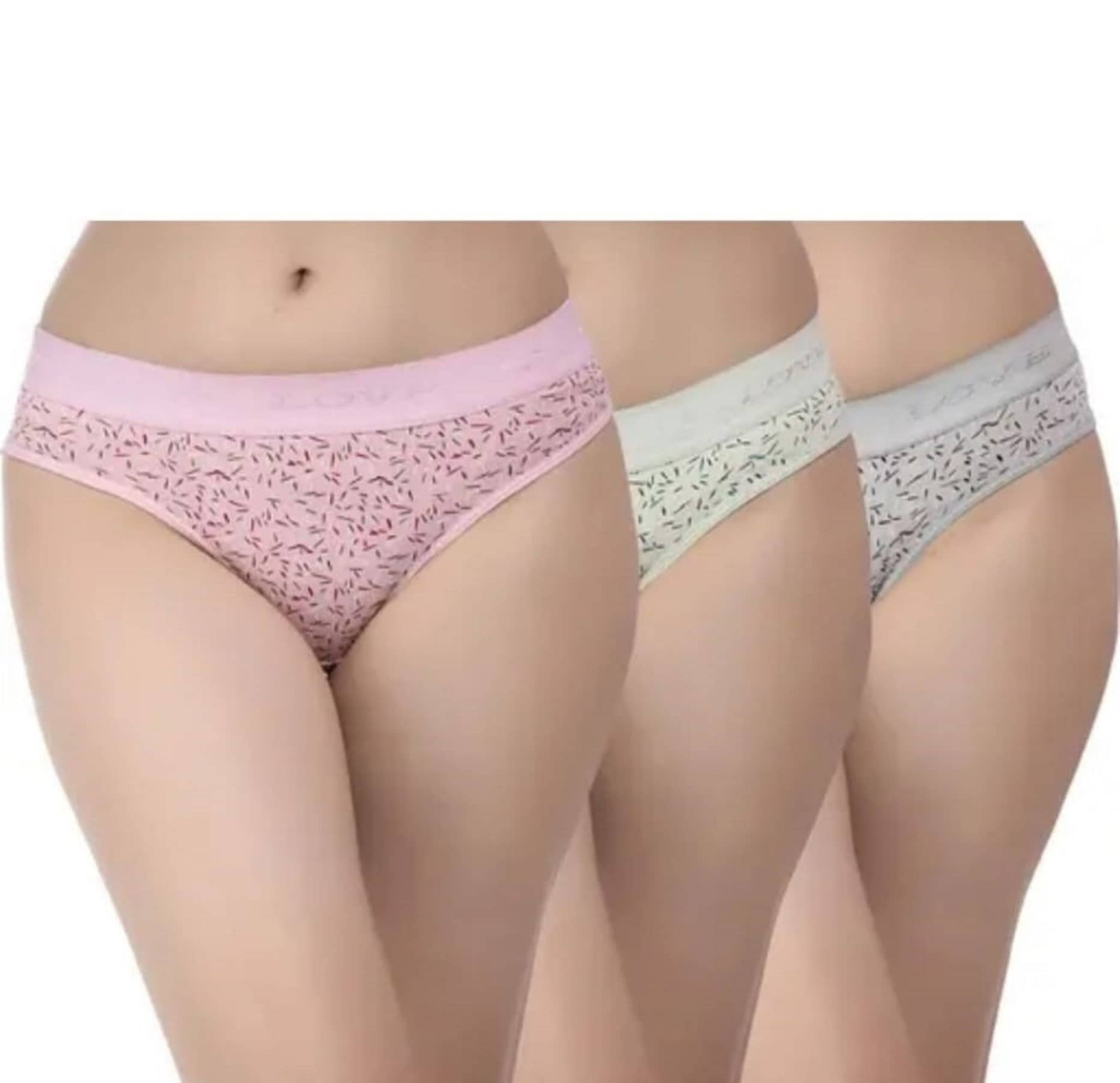 KIDBIRD Pack of 3 Cotton Hipster For Women ( Multicolor )
