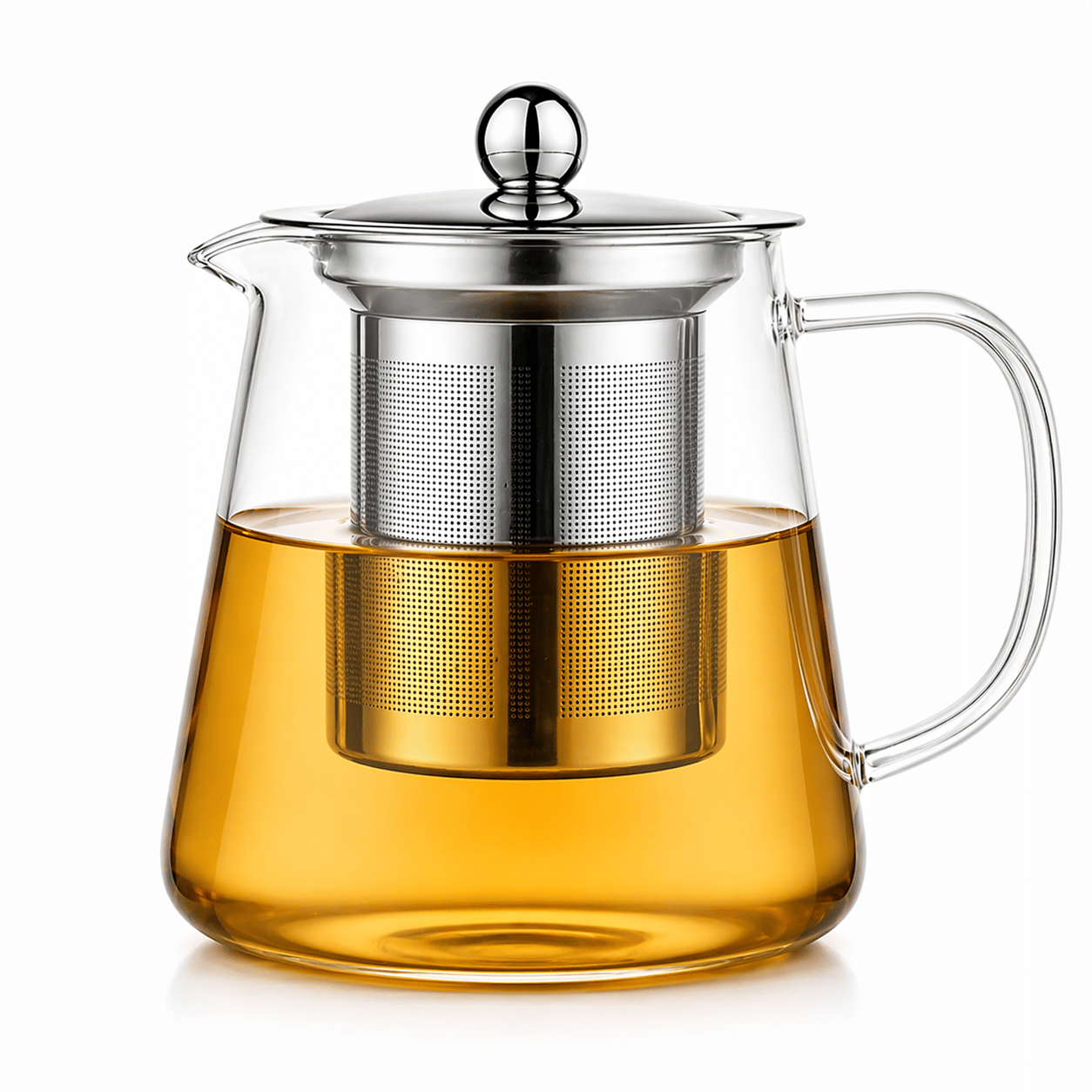 SHARUJA Glass Teapot Borosilicate Kettle 550 ml