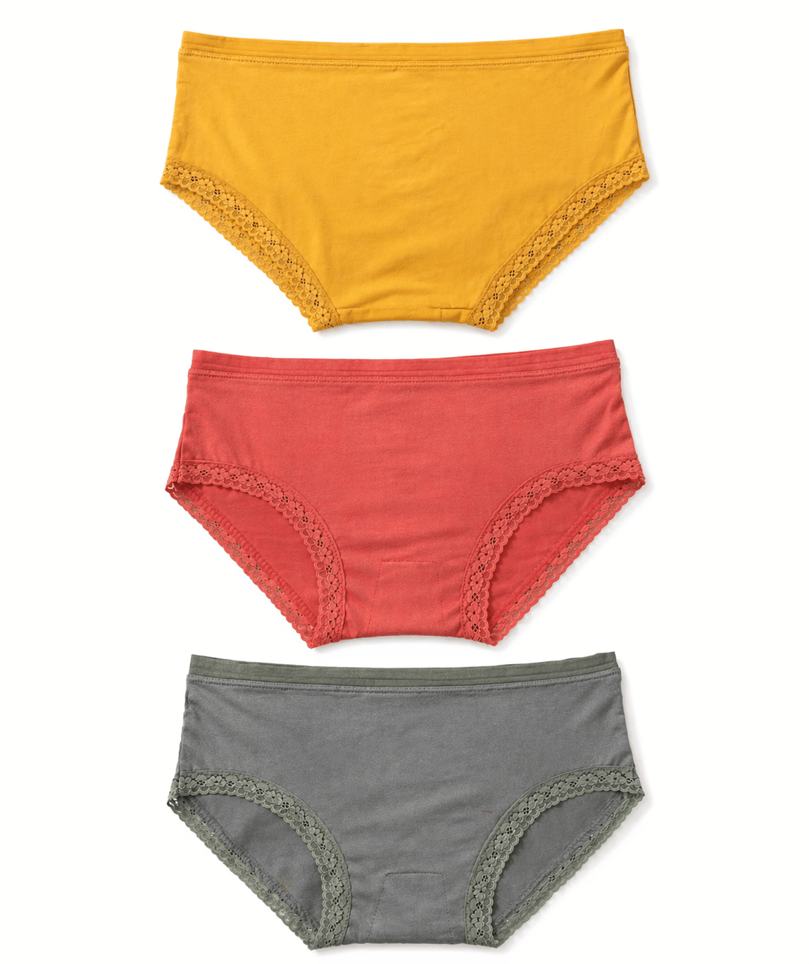 SHREYNKA Pack of 3 Cotton Blend Hipster For Women ( Multicolor5 )