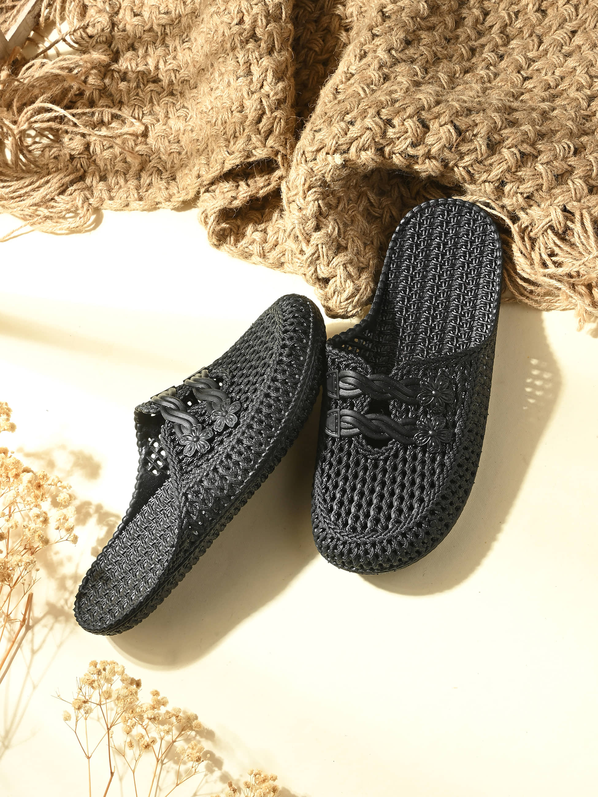 ABJ Fashion Black Women's Daily Slipper