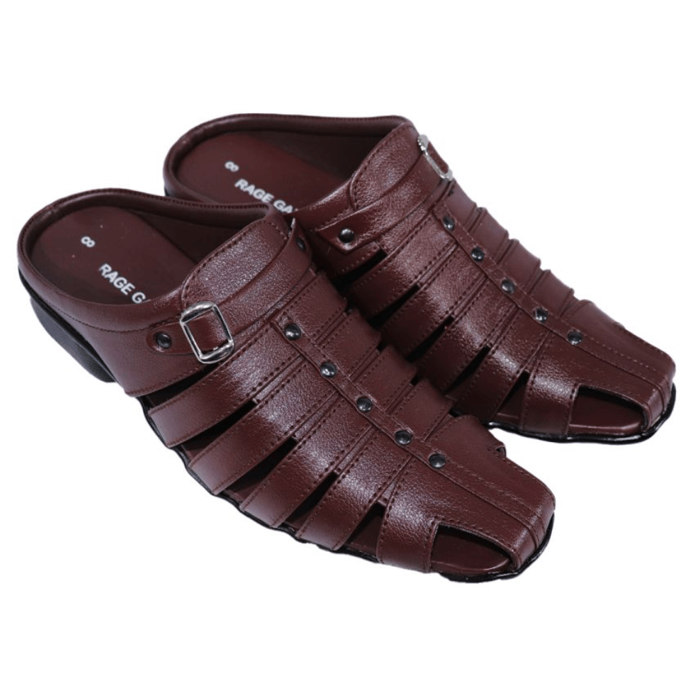 RAGE GAZE BROWN HS - Brown Men's Sandals