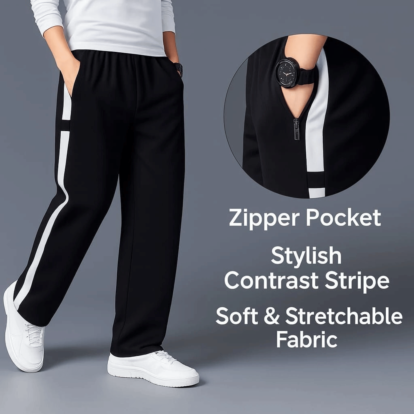 SHREYNKA Multicolor 1 Polyester Men's Trackpants ( Pack of 2 ) - Track Pants | Buy online on ZillyBuy